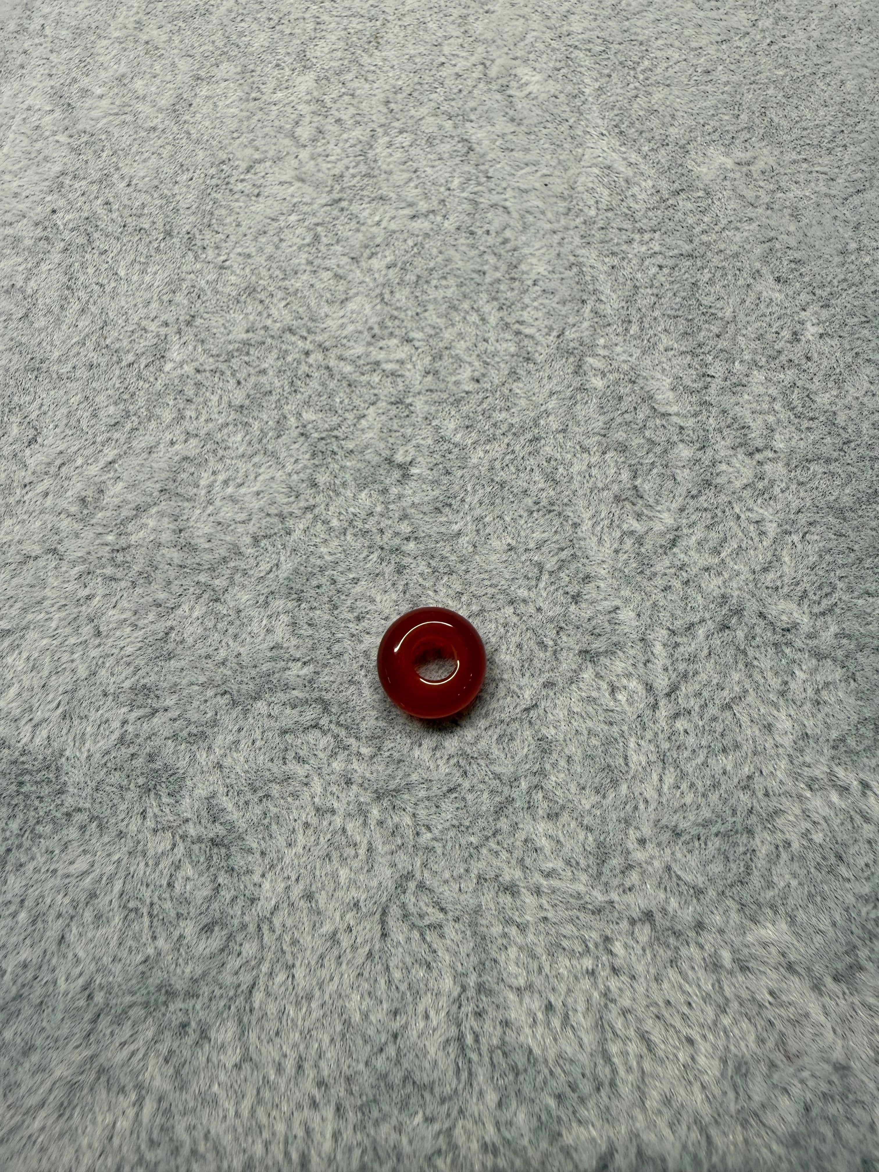 Red String Bracelet with Small Donut Stone ✨