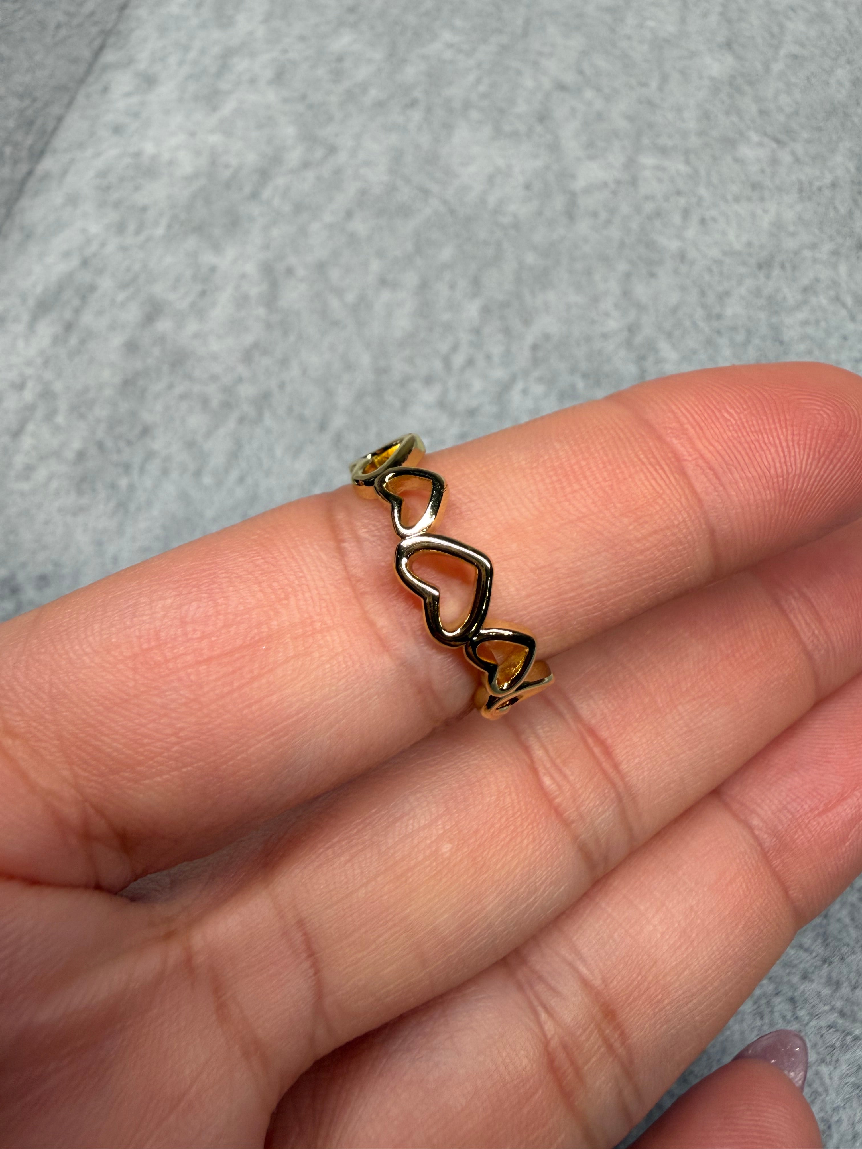 Heart Band Ring