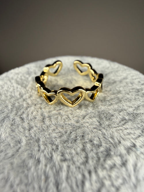 Heart Band Ring