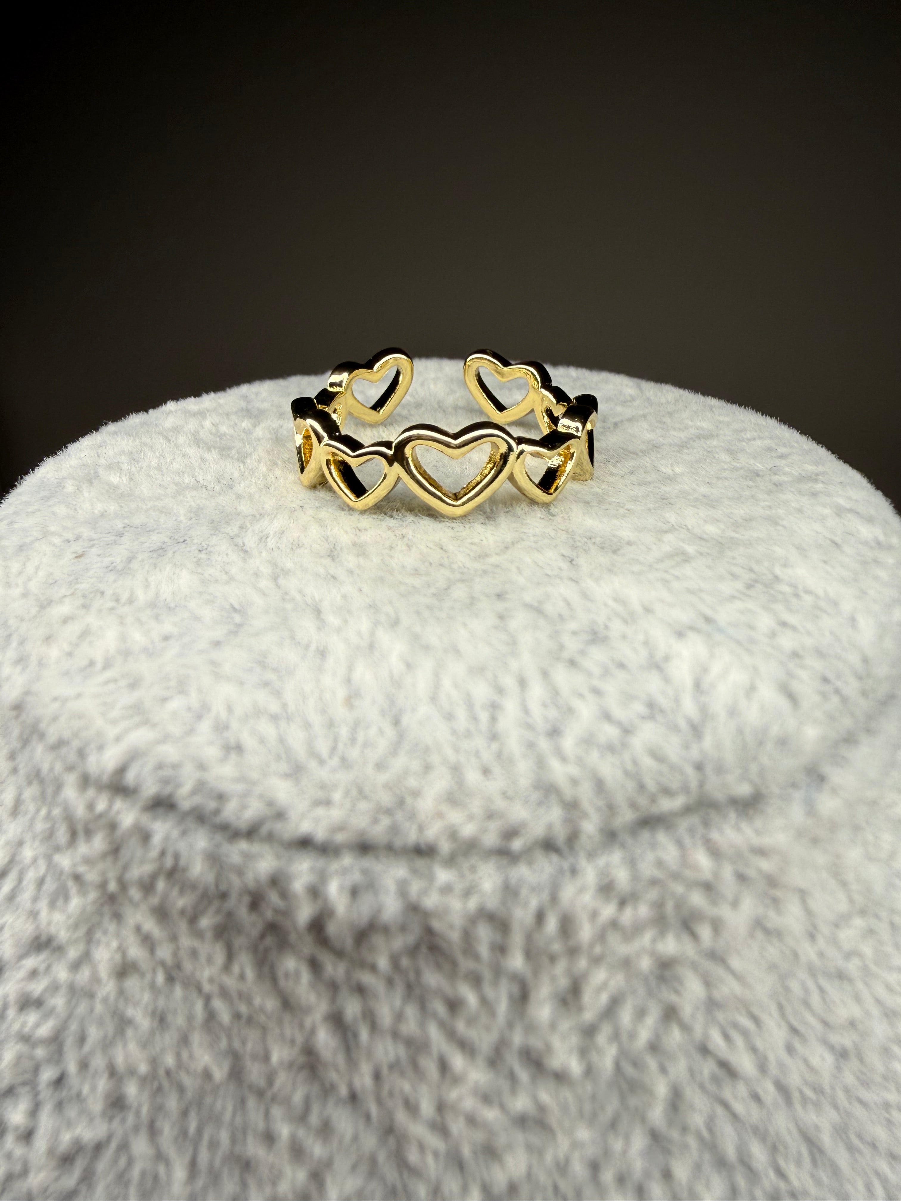 Heart Band Ring